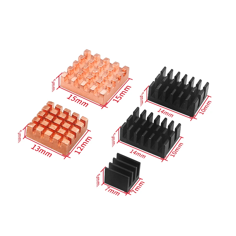 Orange Pi 3 LTS / Orange Pi 5 Kühlkörper Aluminium Legierung Kühler – Bild 4