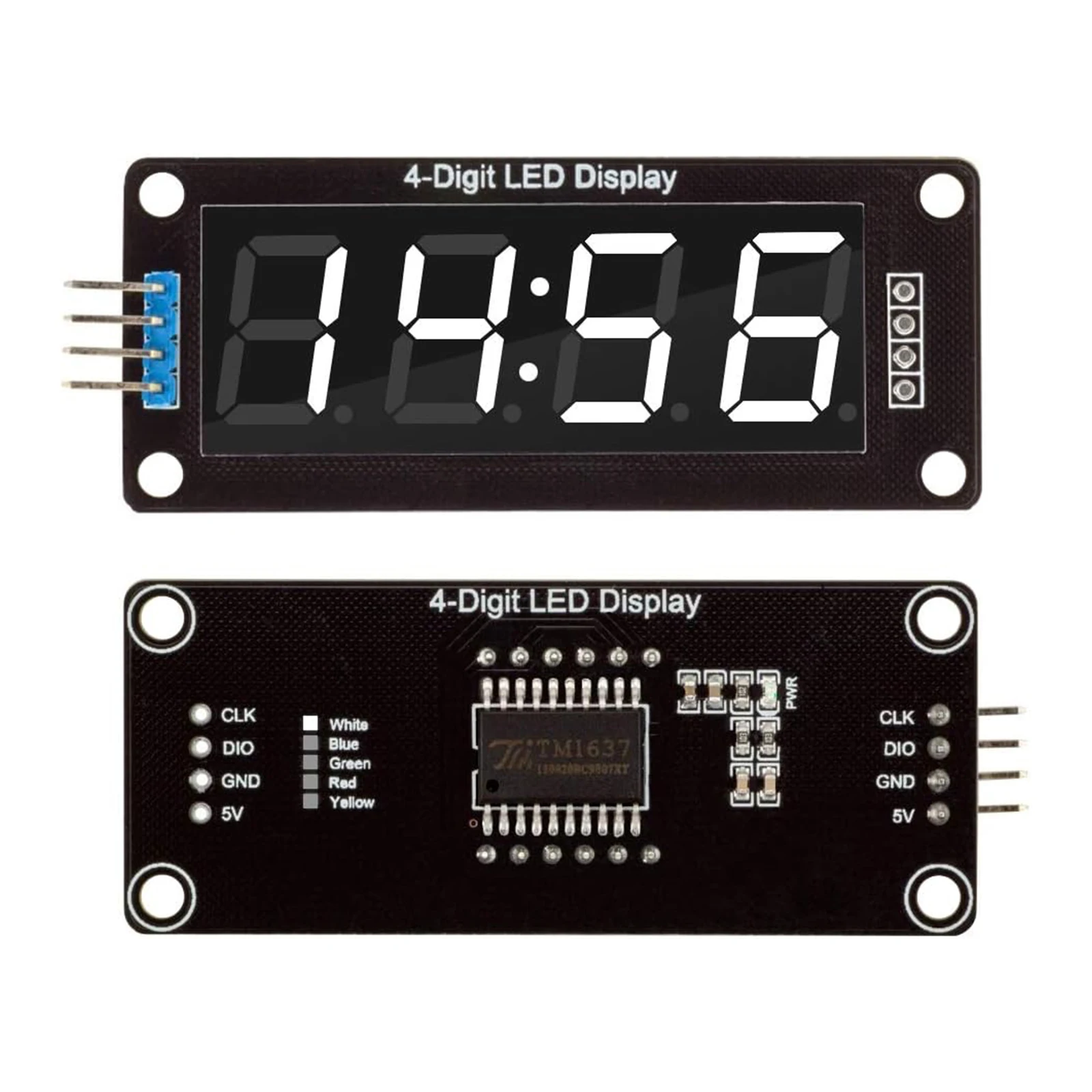 TM1637 0,56" 0,56 Zoll 7-Segment-Digitalanzeige 4-stelliges LED-Modul – Bild 2