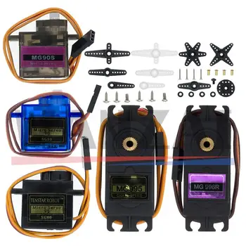 SG90 MG90 MG90S Servos Digital MG995 MG996 Servo Metall Getriebe für Futaba JR Auto RC Modell Hubschrauber