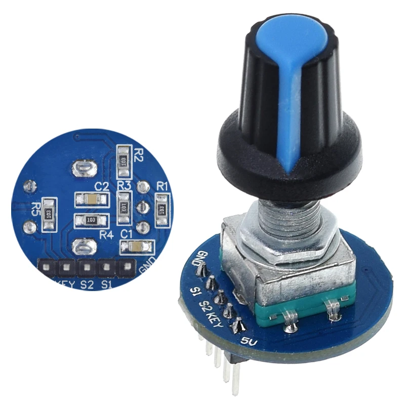 TZT 1/3PCS Drehgeber Modul für Arduino Ziegel Sensor Entwicklung Runde – Bild 6