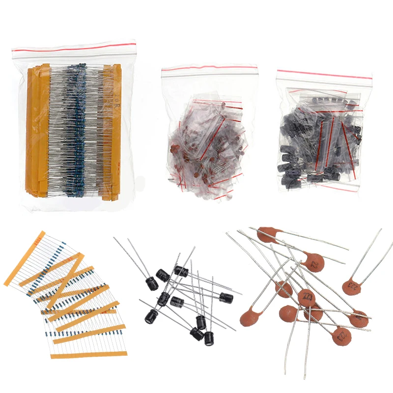 Grundlegende Elektronische Komponenten Kits Metall Film (1400 Stück) – Bild 2