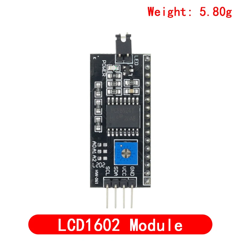 LCD-Modul Blau Grüner Bildschirm IIC/I2C 1602 für Arduino 1602 LCD UNO r3 Mega2560 LCD1602 LCD1602+I2C