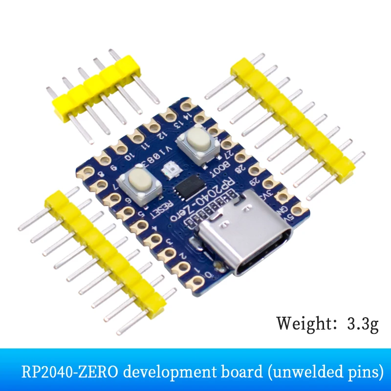 RP2040-Zero RP2040 für Raspberry Pi Mikrocontroller PICO Entwicklungsboard Modul Dual-Core Cortex M0+