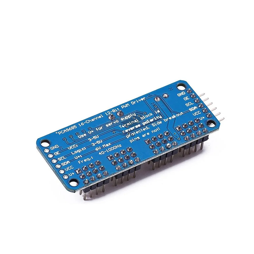 XCW 1-5 Stück PCA9685 16-Kanal 12-Bit PWM Servomotor-Treiber I2C Modul – Bild 6
