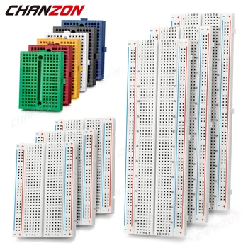 Breadboard-Kit 170/400/830 Tie Points lötfreies Prototyp-Kit Universal PCB Bread Board Raspberry Rasp Pi