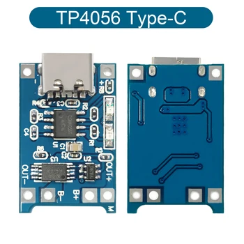 TP4056 Lithium-Batterie-Lademodul 5V 1A Schutzfunktion Doppelfunktionen 18650 Li-Ionen Micro USB (5 Stück)
