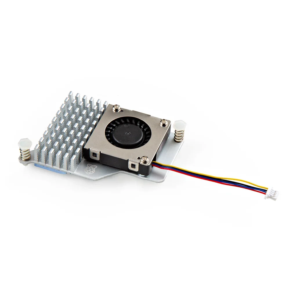 Raspberry Pi 5 rot-weiß Kühl koffer für aktiven Kühler – Bild 5