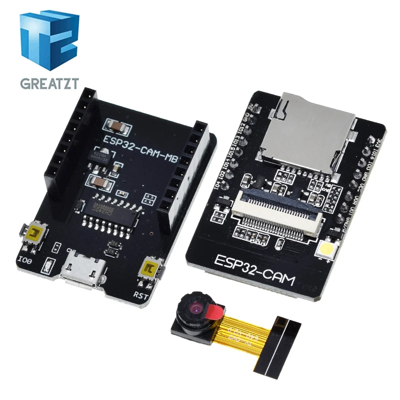 GREATZT ESP32-CAM WiFi + Bluetooth Modul Kameramodul Entwicklungsboard – Bild 4