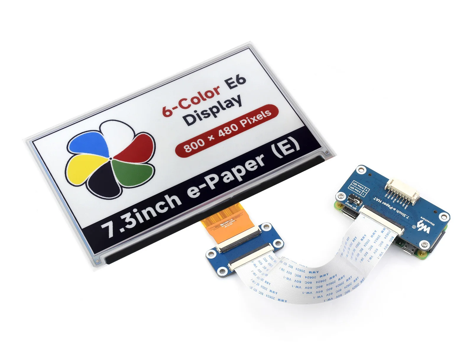Waveshare 7,3-Zoll-6-Farben-E-Paper-Display, E-Ink-Display – Bild 5