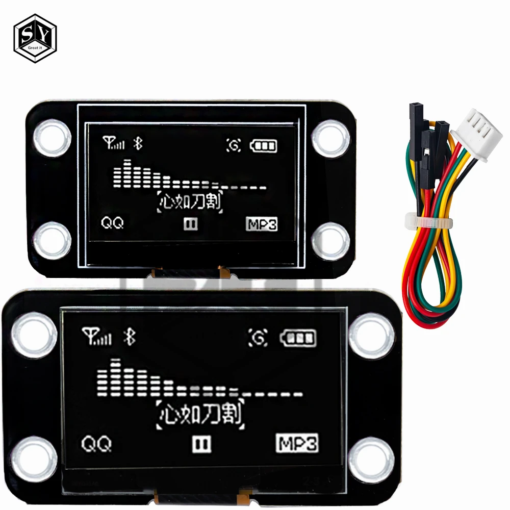 0,96 Zoll / 1,3 Zoll Weißes 12864-Display OLED-Modul IIC – Bild 4