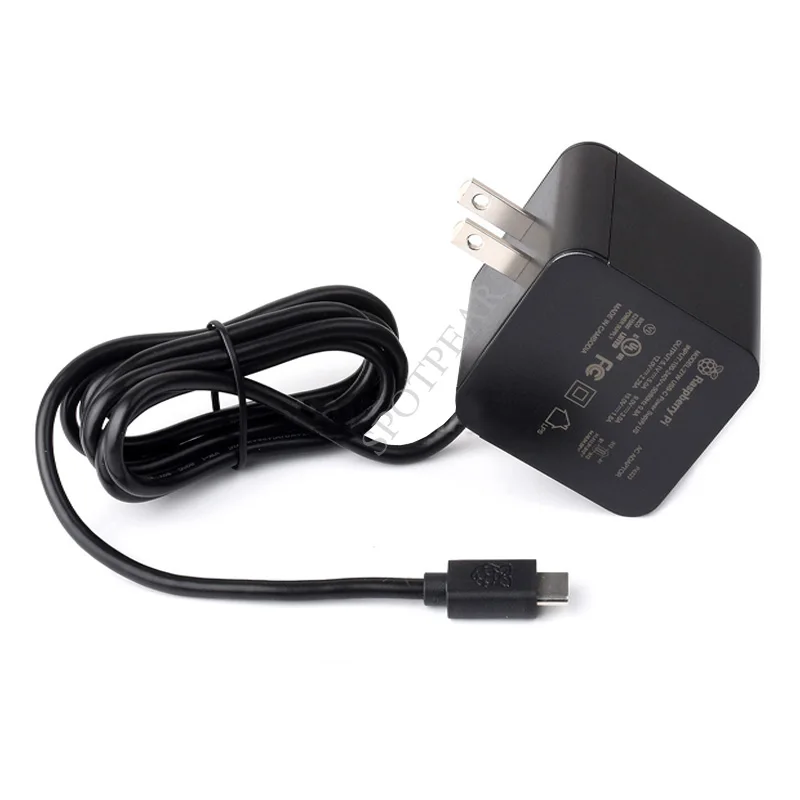 Raspber pi5 netzteil 5 v5a pd power 27w typ-c usb power für pi5