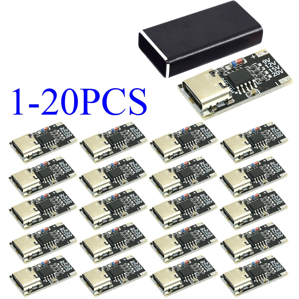 USB-C PD Trigger Board Modul PD/QC Decoy Board Schnelle Ladung Typ-c zu High Speed Ladegerät Power Lieferung