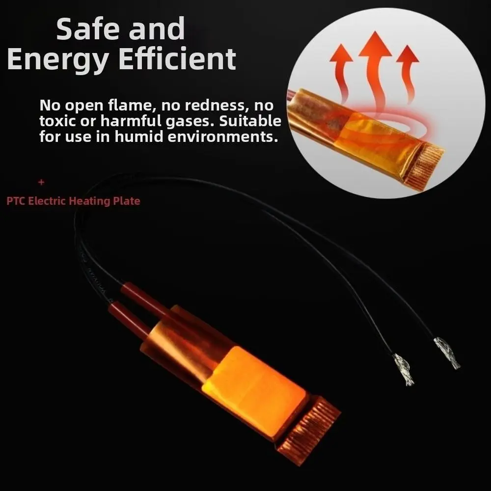 60-270 Grad Heizelement 12V 24V 110V 220V 25*15*3,5mm Lockenwickler Heizung Celsius PTC Heizungen Für Miniatur