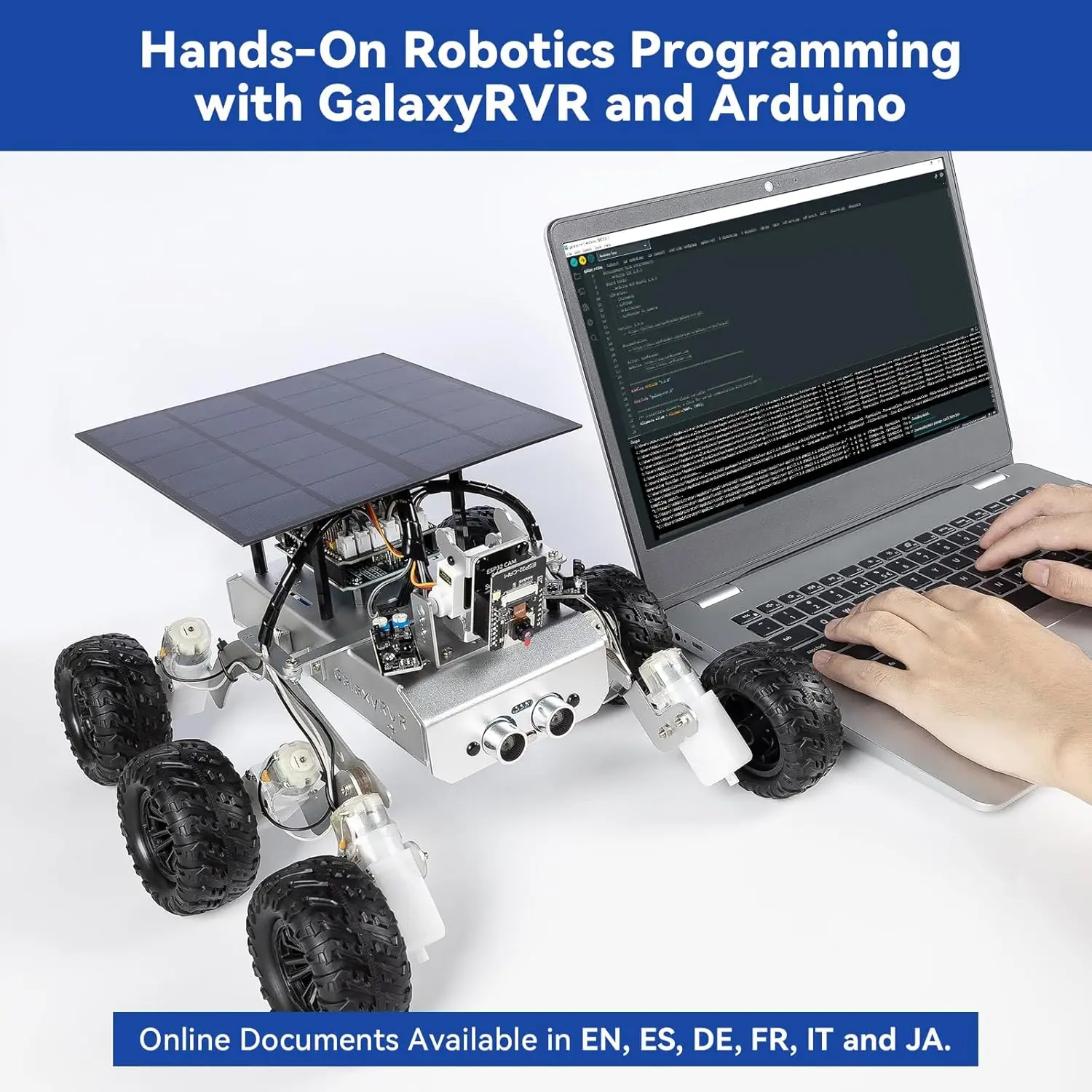 SunFounder GalaxyRVR Mars Rover: Arduino Uno R3 & ESP32-CAM – Bild 3