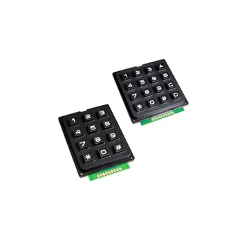 4x4 3x4 Matrix Tastatur Modul Verwenden Schlüssel PIC AVR Stempel Sml 4*4 3*4 Kunststoff Tasten Schalter