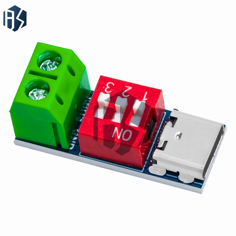 USB-C PD-Trigger-Modul - programmierbarer 12-V/9-V-Boost-Konverter – Bild 2