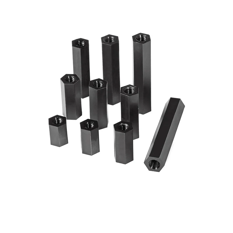 Buchse auf Buchse Nylon Abstandshalter M2 M2,5 M3 M4 M5*L Weiß Schwarz – Bild 6