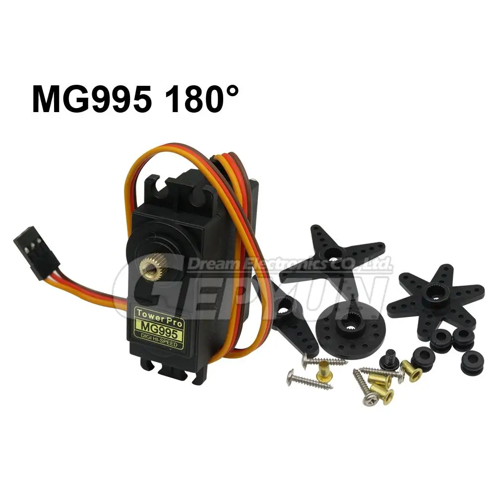 SG90 MG90S MG945 MG946 MG995 MG996 180-Grad-Servo-Metallgetriebe – Bild 4