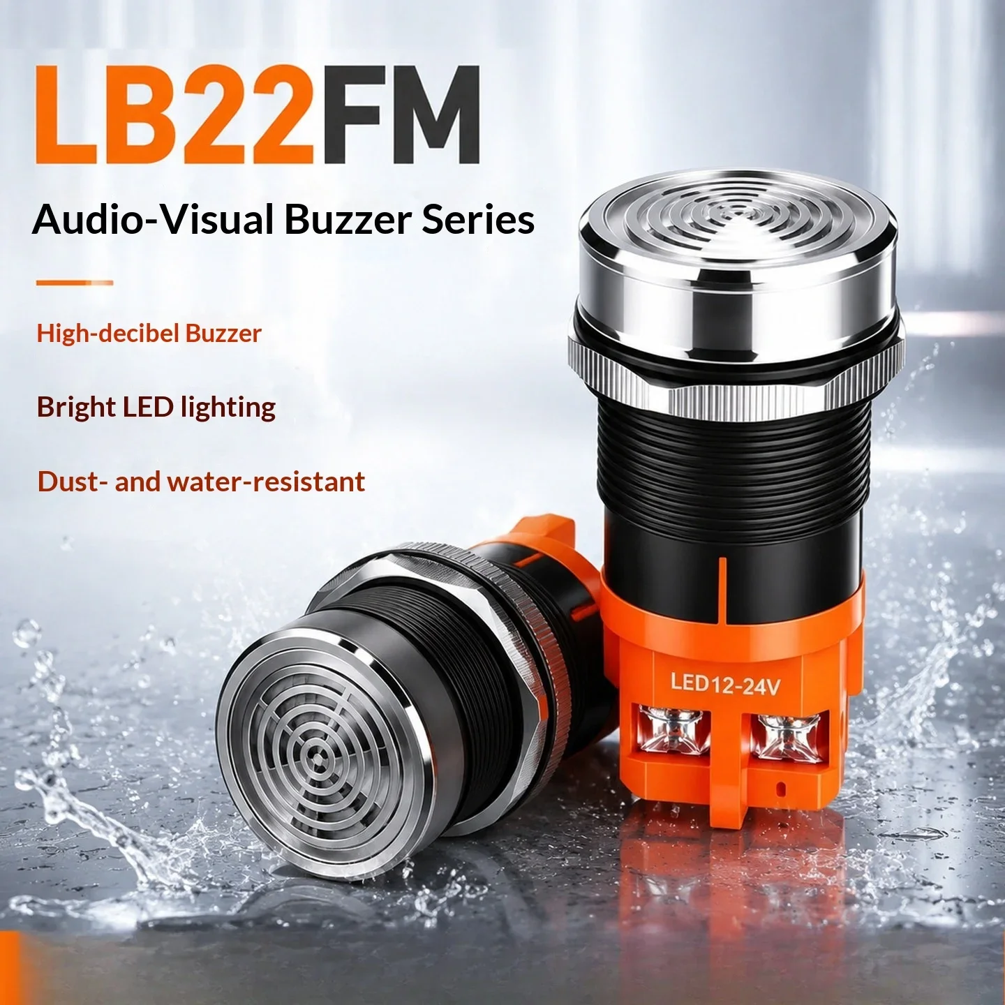 16mm 19mm 22mm Summer mit intermittierendem Blitz, hoher Dezibelzahl – Bild 2