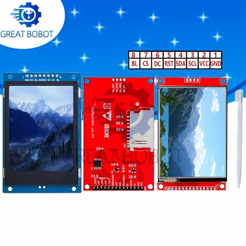 2,4 Zoll 240x320 65K Farb-SPI-TFT-LCD-Anzeigemodul 8-Pin ST7789 für die Entwicklung von Smart-Geräten