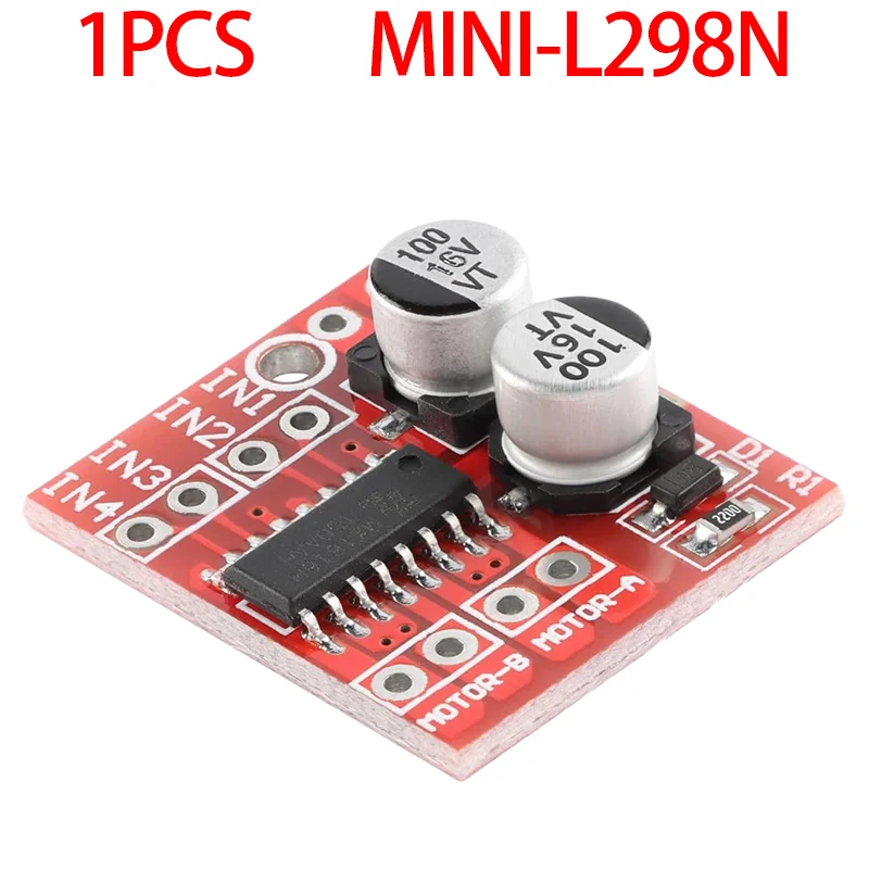 L298N Motor Treiber Controller Board L298 Modul Für Arduino Dual H Brücke DC Schrittmotor Smart Auto Roboter