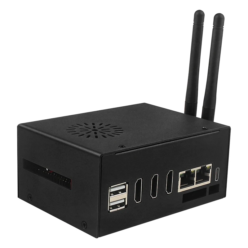 Orange pi 5 plus metall gehäuse mit aktivem lüfter optional antenne – Bild 5