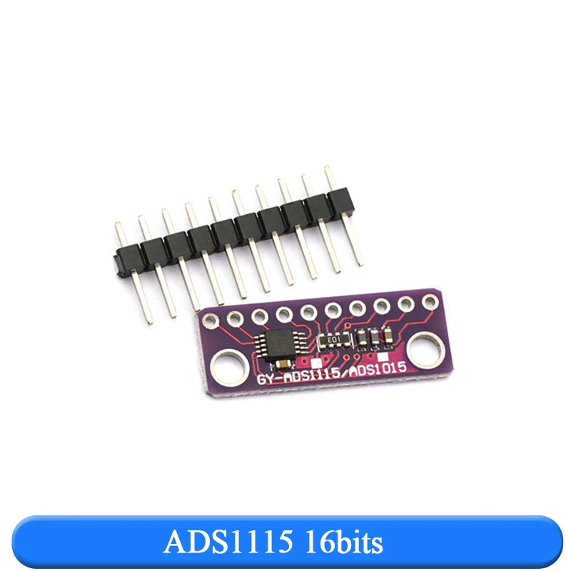 12 Bits 16 Bit I2C ADS1115 ADS1015 Modul ADC 4 Kanal mit Pro Gain – Bild 4