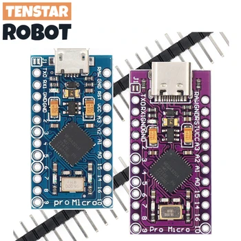 Pro Micro mit dem Bootloader ATmega32U4 5V/16MHz Modulcontroller Mega32U4 Leonardo