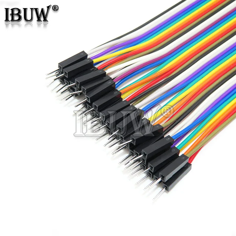 Dupont linie 40 ~ 120PCS 40PIN 10CM Stecker auf Stecker + Männlich – Bild 6