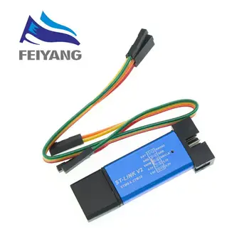 ST LINK Stlink ST-Link V2 Mini STM8 STM32 Simulator Download Programmierer Programmierung Mit Abdeckung DuPont