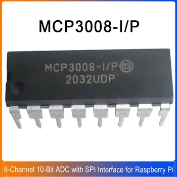 MCP3008-I/P Mcp3008 DIP-16 Mcp 8-Kanal 10-Bit ADC mit SPI Schnittstelle für Raspberry Pi