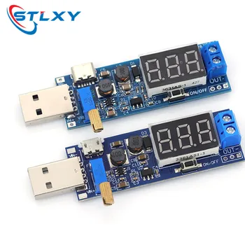 DC-DC 5V bis 3,5V / 12V USB Step UP / Down Netzteilmodul Einstellbarer Boost Buck Converter Out DC 1,2V-24V