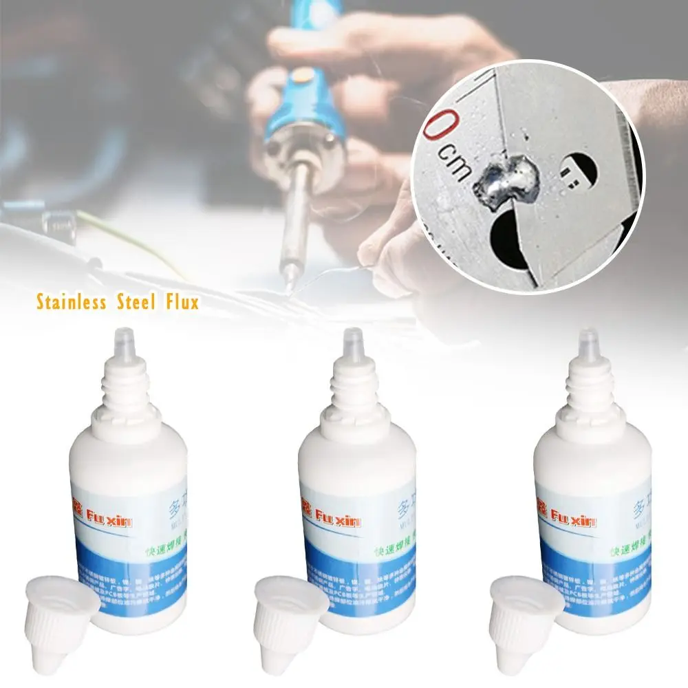50ml Edelstahl-Flussmittel für Batterieelektroden, Schnellreparatur – Bild 4