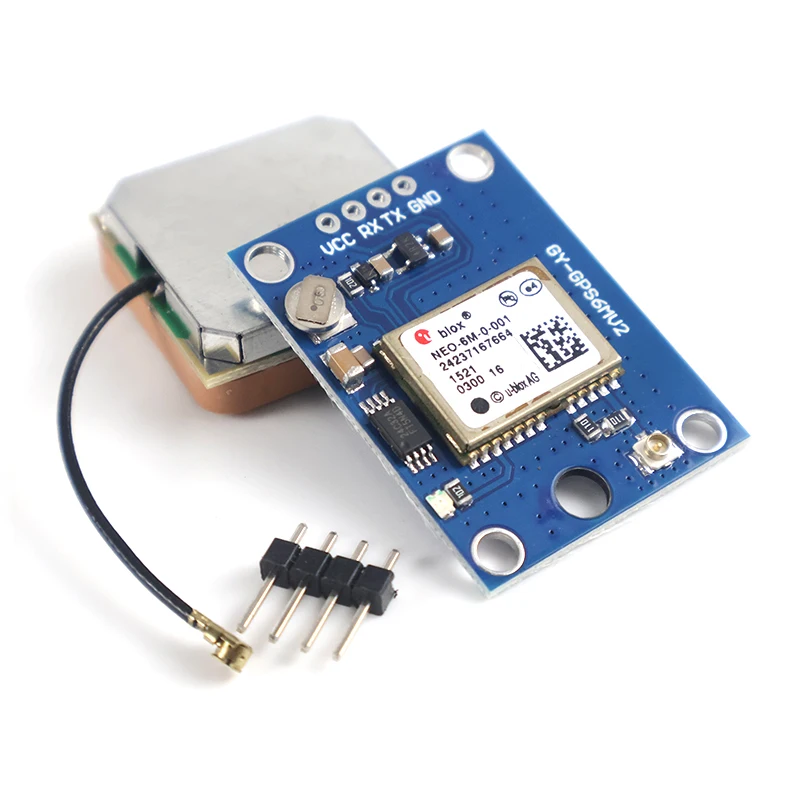 NEO6MV2 NEO-6M GPS-Modul mit EEPROM und Keramikantenne für Arduino, Drohnen, STM32, ESP32, APM2.5, MWC, DIY