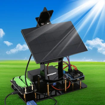 KUONGSHUN Lernset für Kinder ab 8 Jahren, intelligentes Solar-Tracker-System, Tracking-Starter-Kit für Arduino