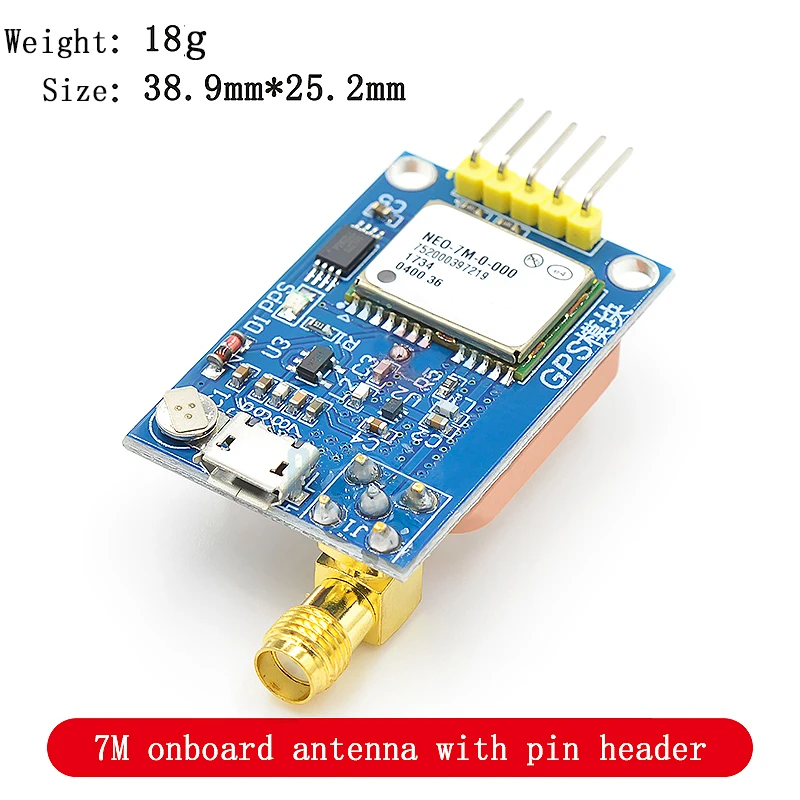 GPS-Modul Micro-USB NEO-6M NEO-7M NEO-8M Satellitenpositionierung 51 – Bild 3