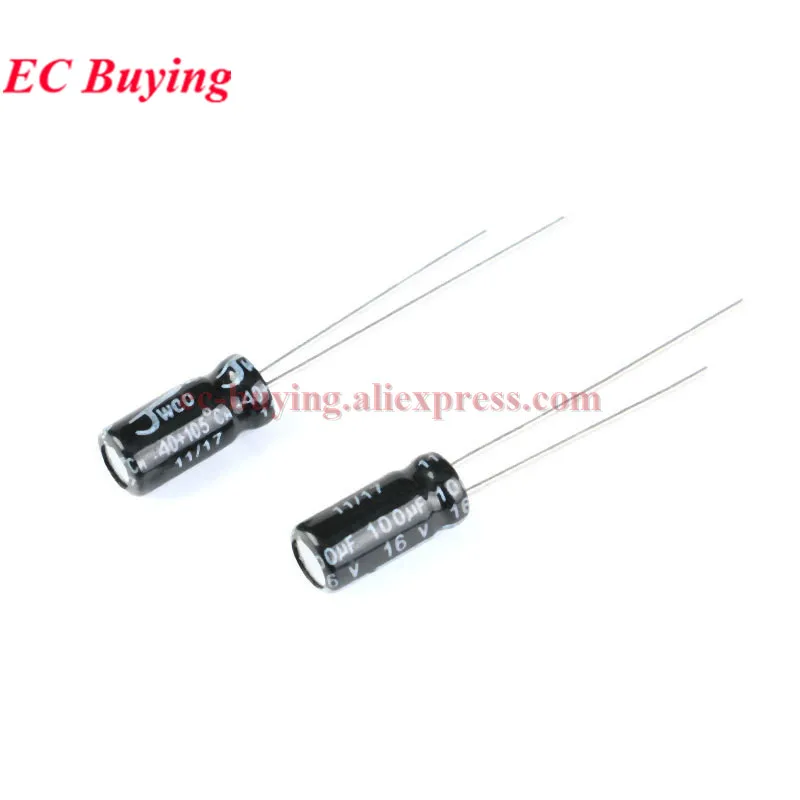 1uF-470uF Elektrolytkondensator-Sortimentskit 1UF 2,2UF (120 Stück) – Bild 4