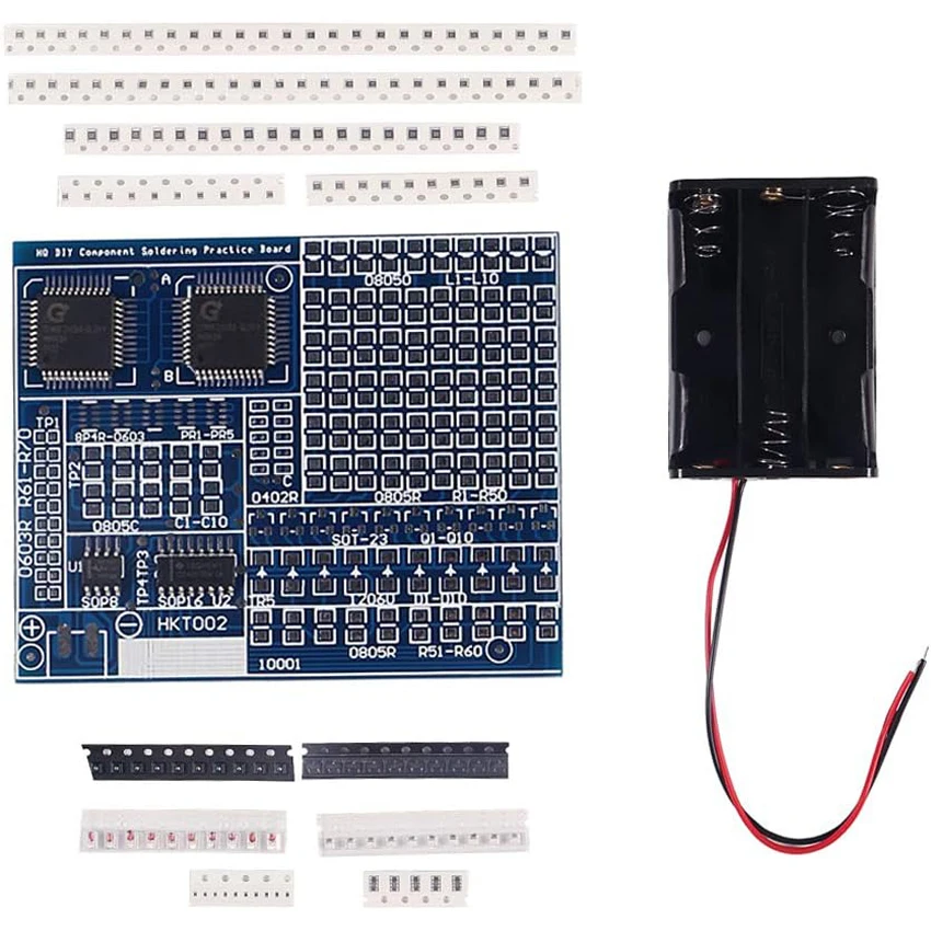 SMD/SMT Komponenten Löten Praxis Board Elektronische Projekt Kits DIY – Bild 2