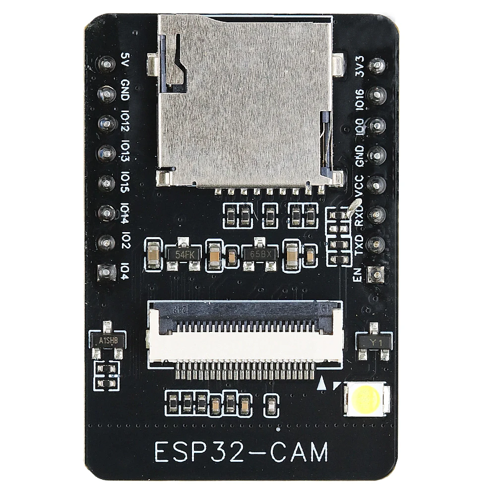 ESP32 CAM Kameramodul mit Micro-USB-Download-Board für OV2640 Kameramodul TF-Karte 8 MB PSRAM 2,4 GHz WiFi