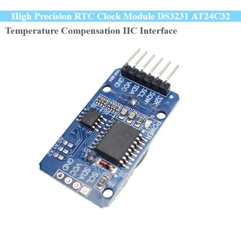 Hochpräzises RTC-Uhrenmodul DS3231 AT24C32 mit Temperaturkompensation und IIC-Schnittstelle für Arduino