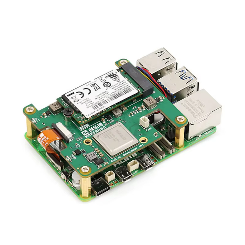 Raspberry Pi 5 Hailo-8 KI-Beschleuniger HAT 13 26 TOPS Intelligentes Hochleistungs-Industrielles