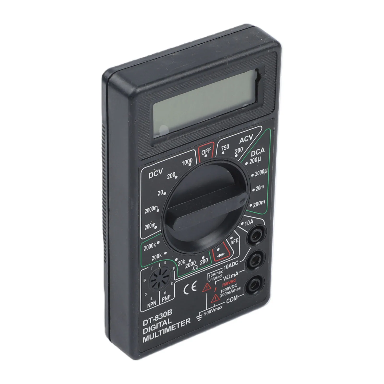 DT830B AC/DC LCD Digital-Multimeter zum Messen elektrischer Größen – Bild 5