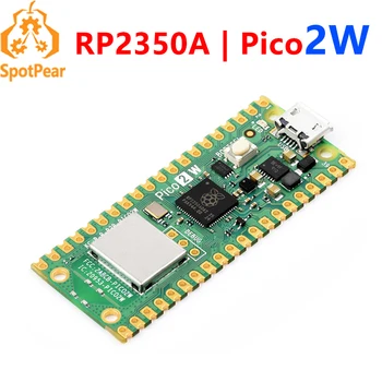 Raspberry Pi Pico 2 W RP2350 Pico2W ARM Cortex-M33 und RISC-V Hazard 3 Wi-Fi4 Bluetooth 5.2 CYW43439