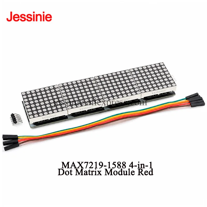 MAX7219 MAX7219-1588 Dot-Matrix-LED-Digitalanzeige 8x8 – Bild 5