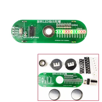 DIY elektronisches Lötset Kreisel SMD Löten Praxis Projekt Schaltung Lernen