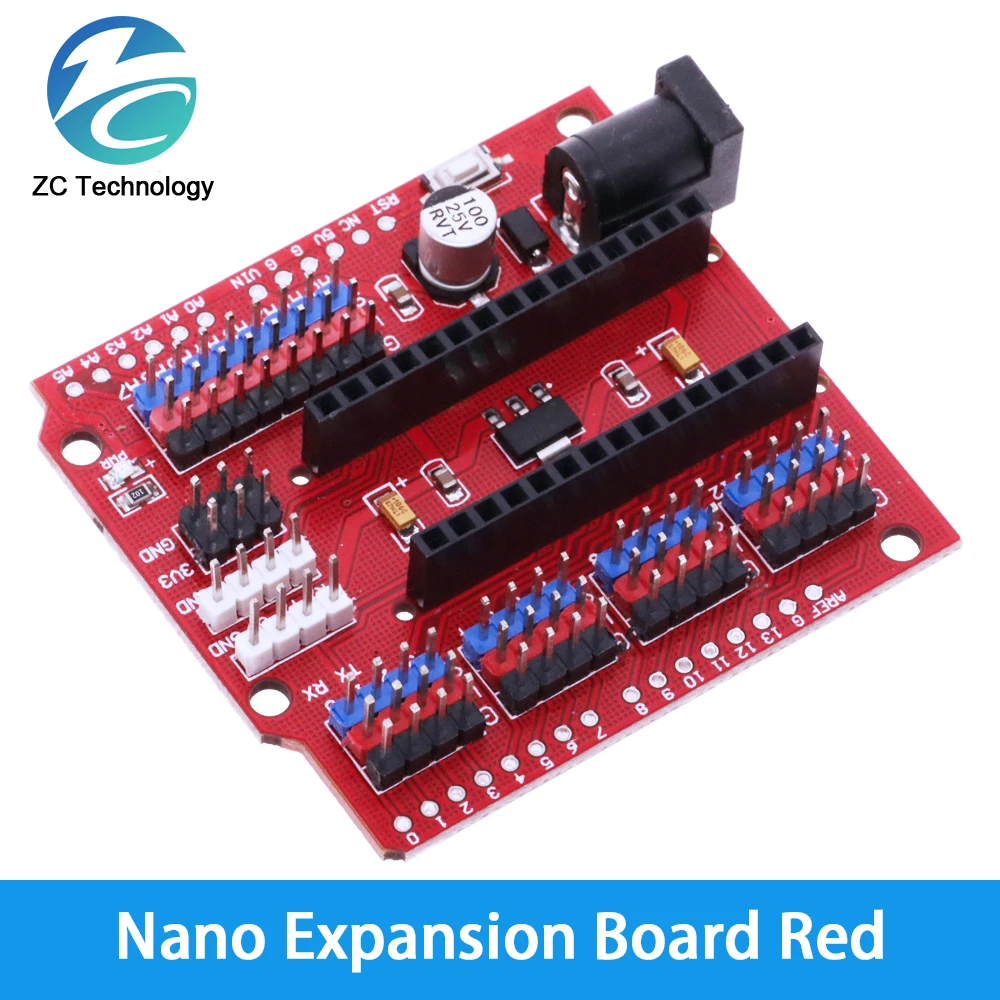 ATMEGA328P NANO IO Shield und UNO Mehrzweck-Erweiterungsplatine für Arduino Nano 3.0 CH340 CH340G