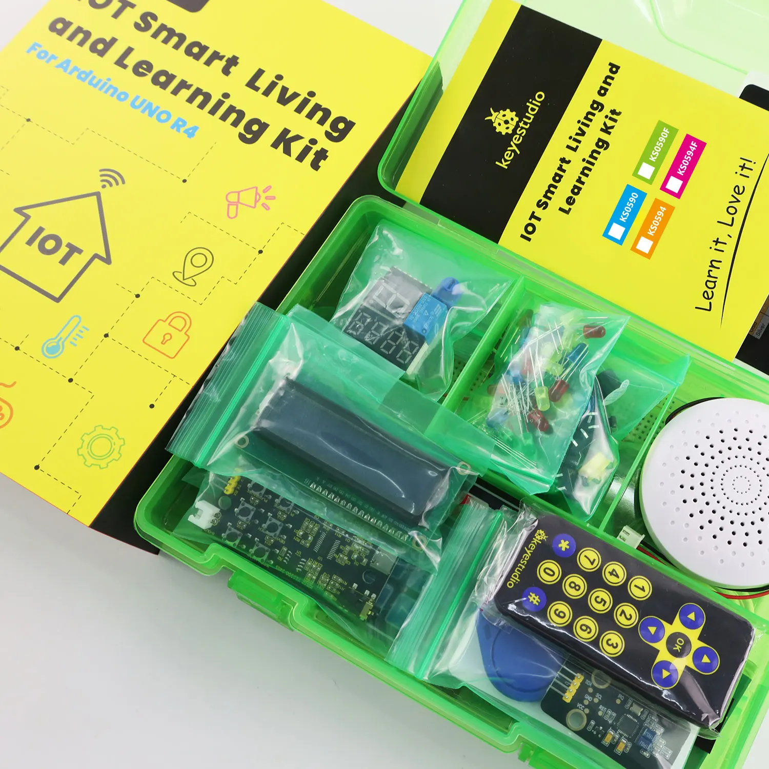Kidsbits Smart IOT Living Learning Kit + 60 Projekte für Arduino UNO – Bild 6