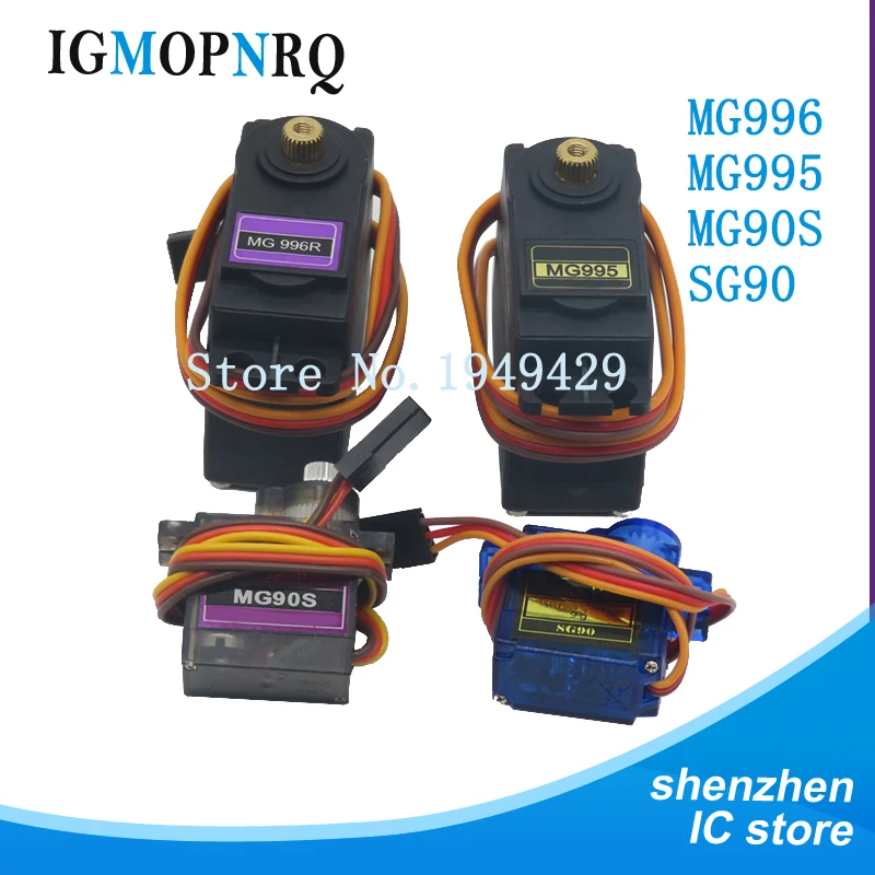 SG90 MG90S MG995 MG996 Servo Metall Getriebe für Modell Hubschrauber Boot Für UNO DIY (10 Stück)