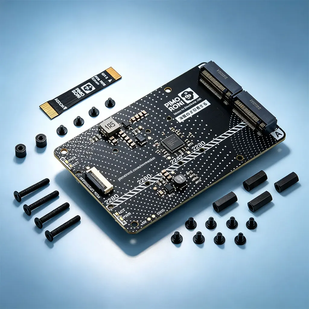 Pimoroni NVMe Base Duo für Raspberry Pi 5 5969 PIM704 Dual-Port NVMe – Bild 2