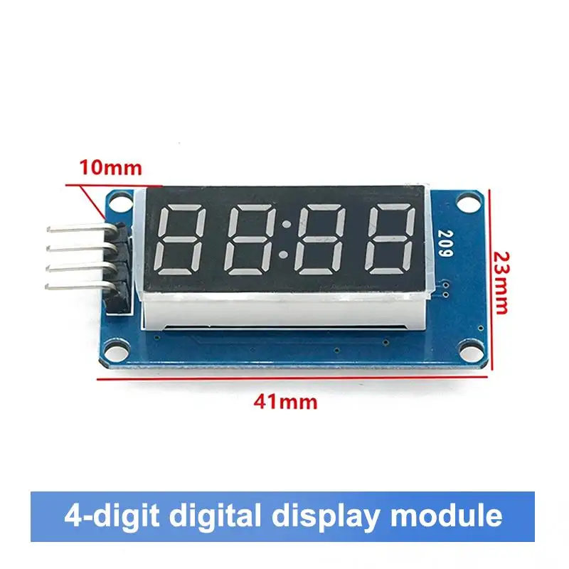 TM1637 4-Bit-Digital-LED-Anzeigemodul für 7-Segment-0,36-Zoll-Uhr – Bild 6